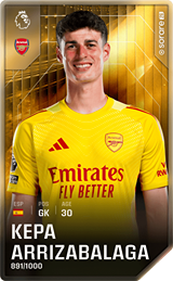 Kepa Arrizabalaga - limited