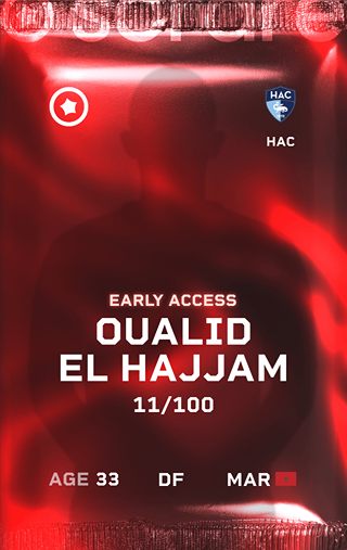 Oualid El Hajjam - rare