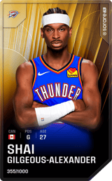 Shai Gilgeous-Alexander - limited