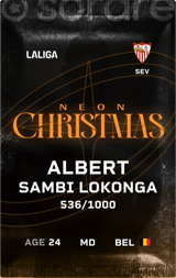 Albert Sambi Lokonga - limited