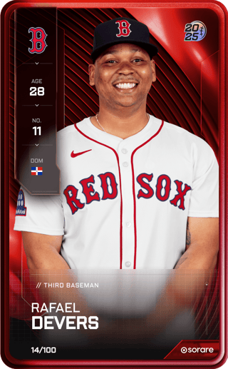 Rafael Devers - rare