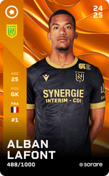 Alban Lafont - limited
