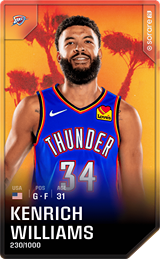Kenrich Williams - limited