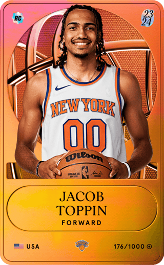 Jacob Toppin - limited