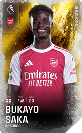 Bukayo Saka - limited