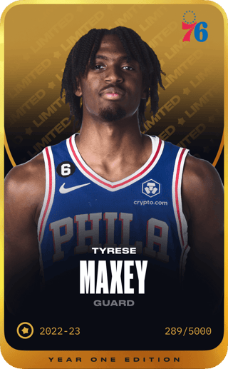 Tyrese Maxey - limited