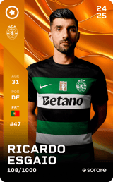 Ricardo Esgaio - limited