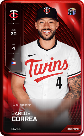 Carlos Correa - rare