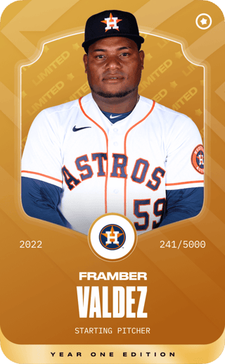Framber Valdez - limited