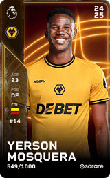 Yerson Mosquera - limited