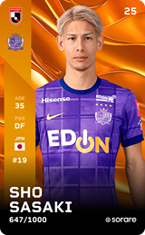 Sho Sasaki - limited