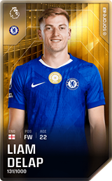 Liam Delap - limited