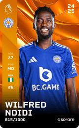 Wilfred Ndidi - limited