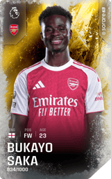 Bukayo Saka - limited