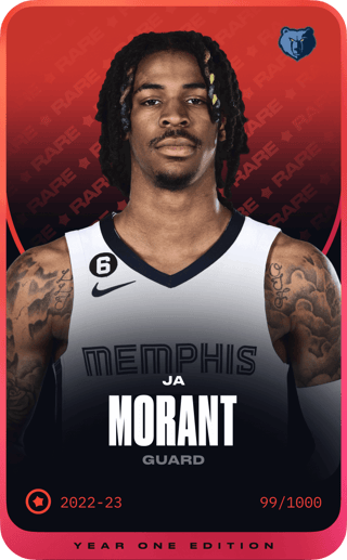 Ja Morant - rare