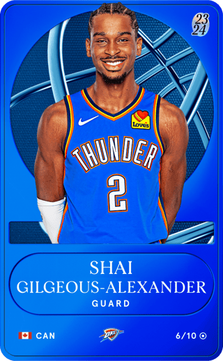 Shai Gilgeous-Alexander - super_rare
