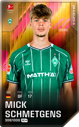 Mick Schmetgens - limited