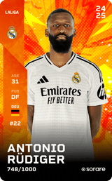 Antonio Rüdiger - limited