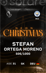 Stefan Ortega Moreno - limited