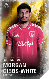 Morgan Gibbs-White - limited