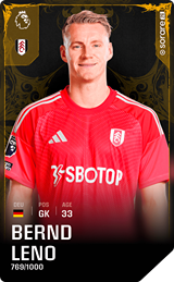 Bernd Leno - limited