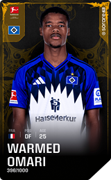 Warmed Omari - limited