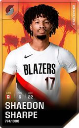 Shaedon Sharpe - limited