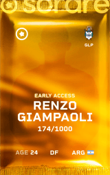 Renzo Giampaoli - limited
