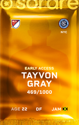 Tayvon Gray - limited