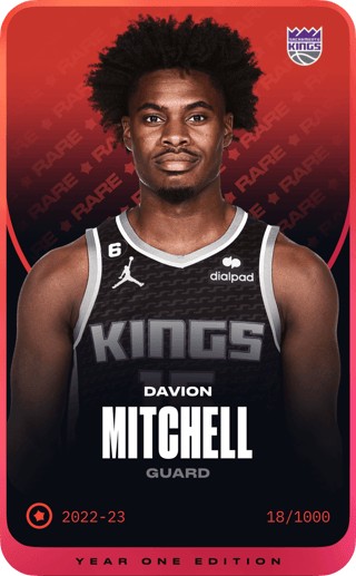 Davion Mitchell - rare