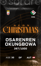 Osarenren Okungbowa - limited
