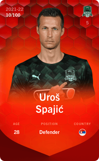 Uroš Spajić - rare