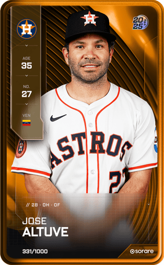 Jose Altuve - limited