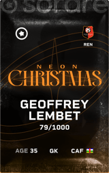 Geoffrey Lembet - limited
