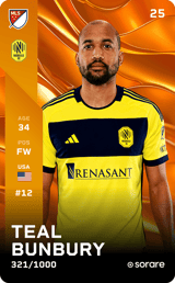 Teal Bunbury - limited