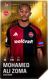 Mohamed Zoma - limited