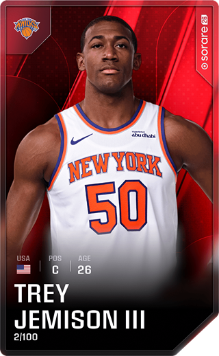 Trey Jemison III - rare