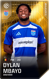 Dylan Mbayo - limited