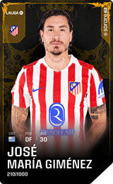 José María Giménez - limited