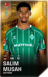 Salim Musah - limited