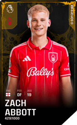 Zach Abbott - limited