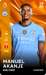Manuel Akanji - limited