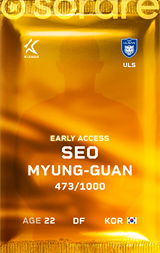 Seo Myung-Guan - limited