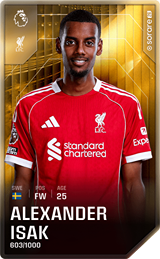 Alexander Isak - limited