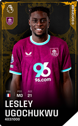 Lesley Ugochukwu - limited