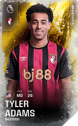 Tyler Adams - limited
