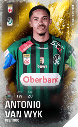 Antonio Van Wyk - limited