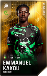 Emmanuel Kakou - limited