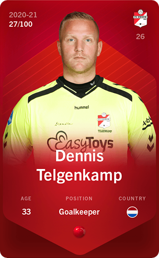 Dennis Telgenkamp - rare