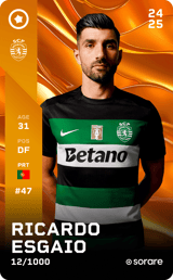 Ricardo Esgaio - limited
